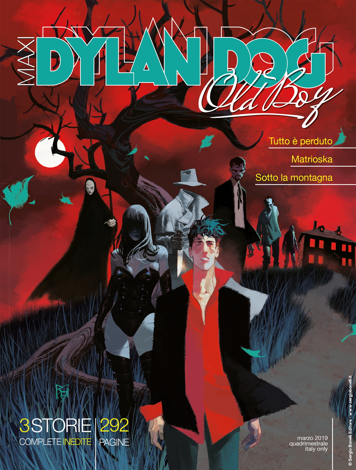 Maxi Dylan Dog n°35 cover