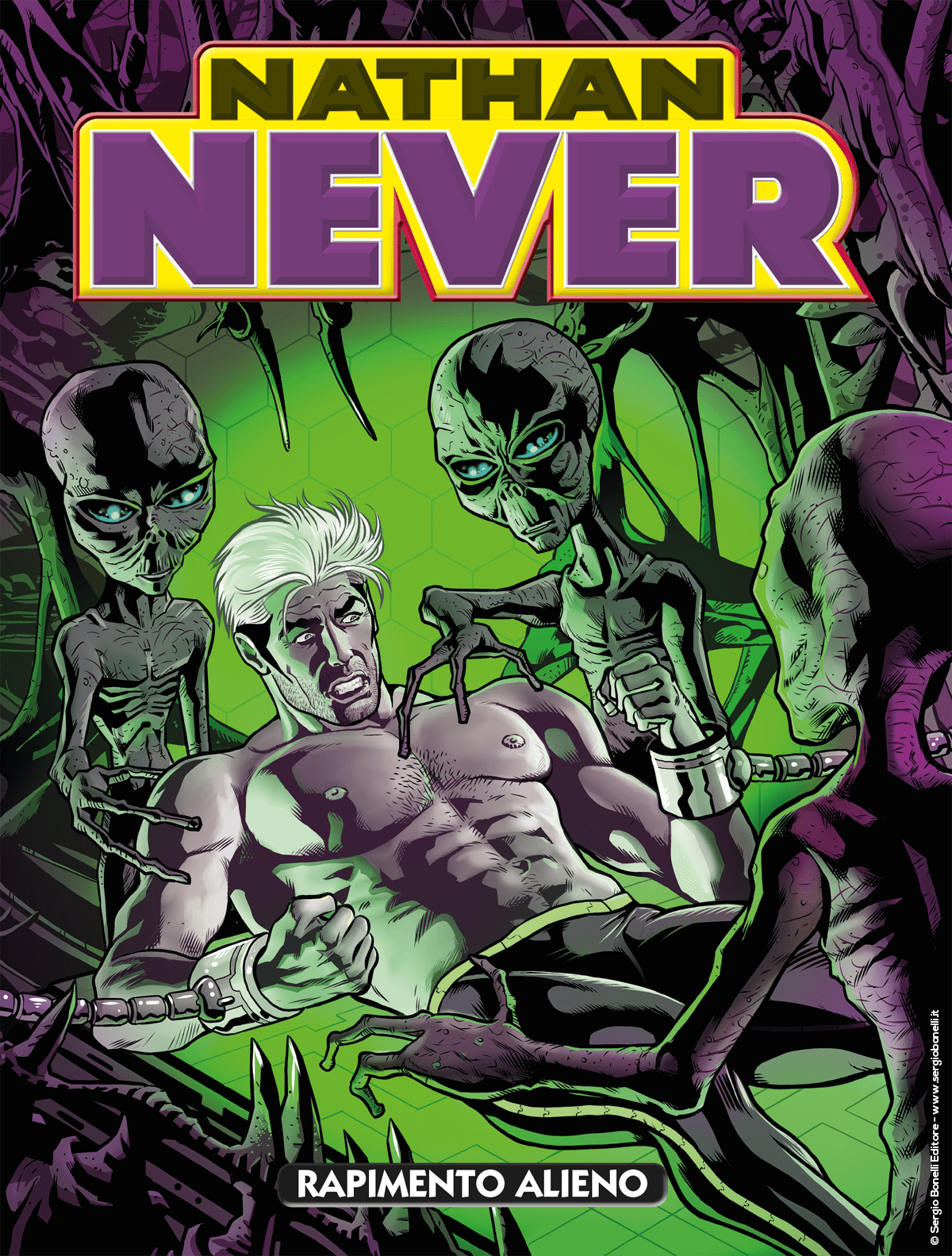 Rapimento Alieno - Nathan Never 334 cover