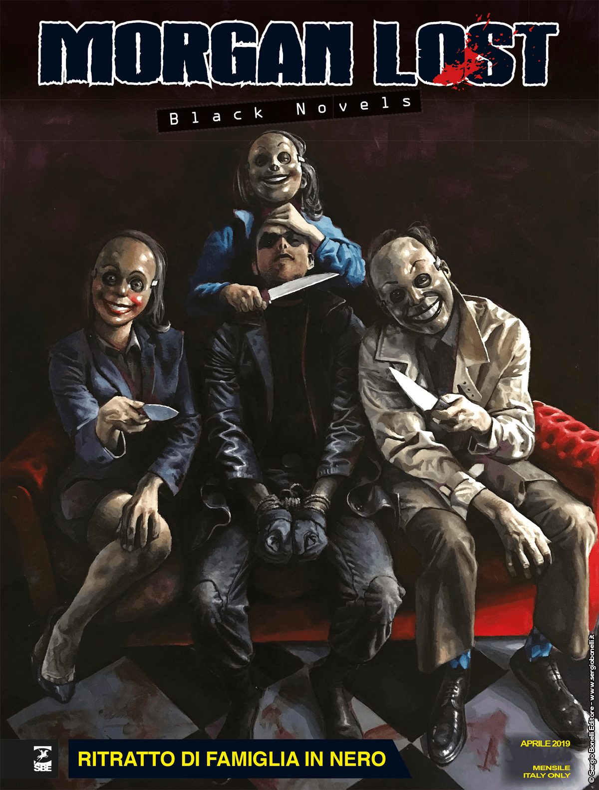 Ritratto di famiglia in nero - Morgan Lost Black Novels 03 cover