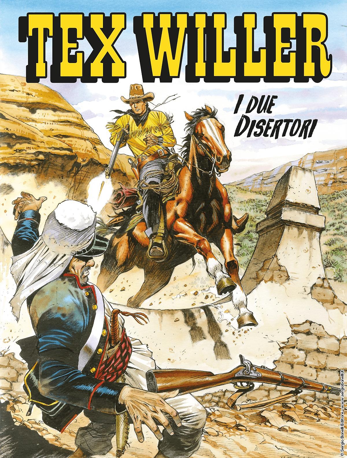 I due disertori - Tex Willer 05 cover