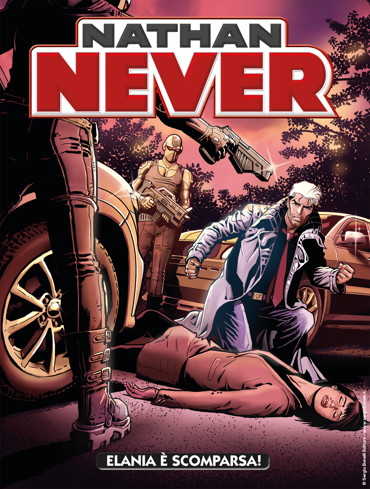 Elania è scomparsa! - Nathan Never 335 cover