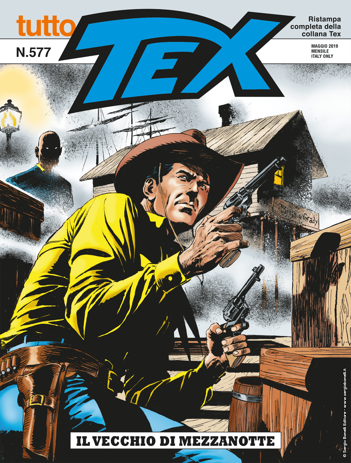 Il vecchio di mezzanotte - Tutto Tex 577 cover