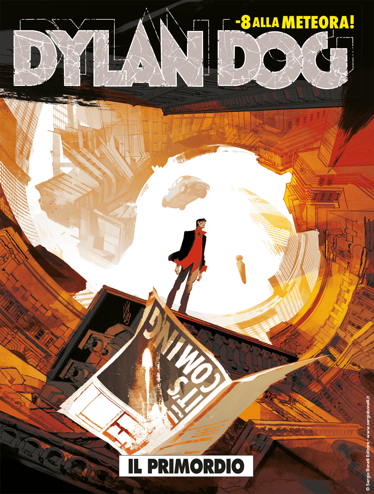 Il primordio - Dylan Dog 392 cover