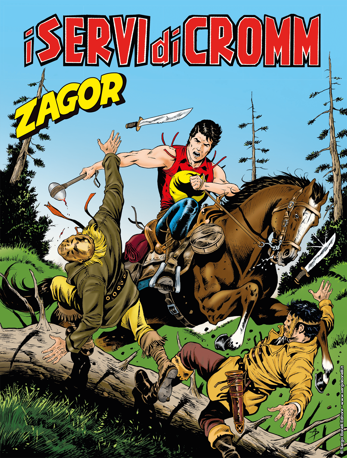 I servi di Cromm - Zagor 646 cover