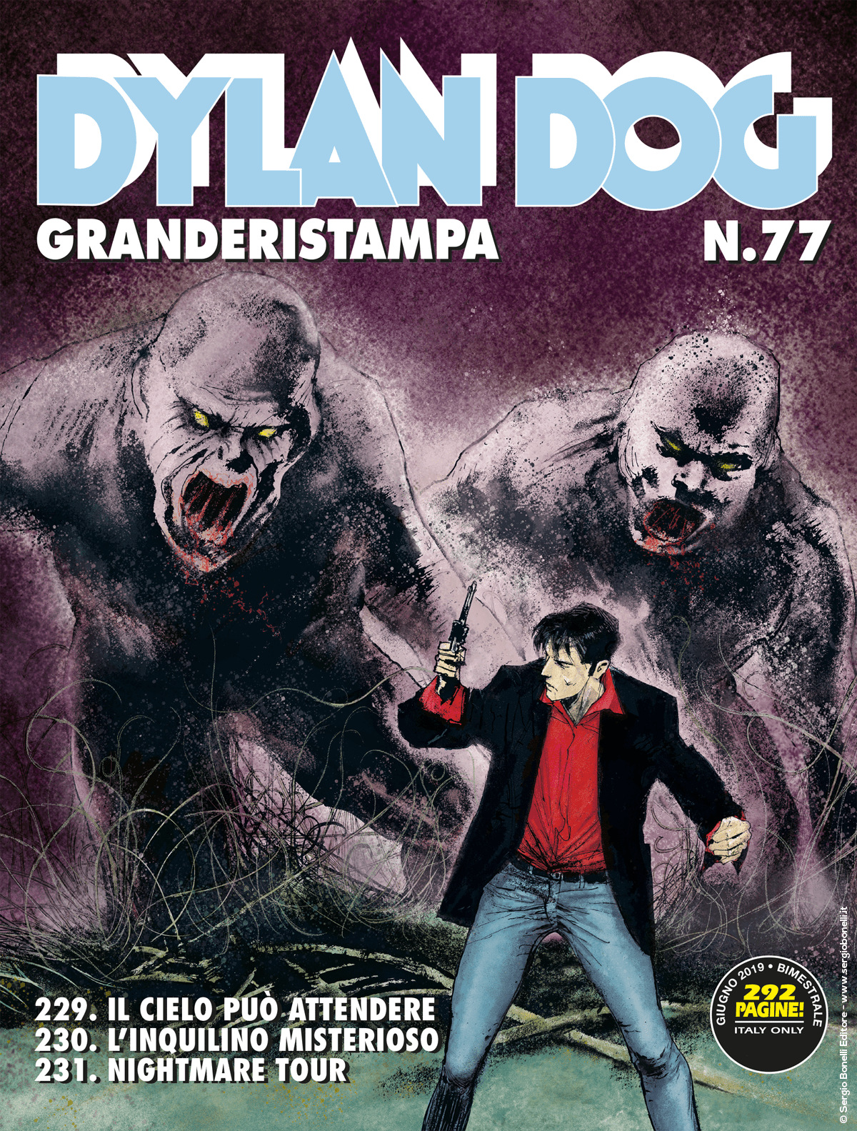Dylan Dog Granderistampa n°77 cover