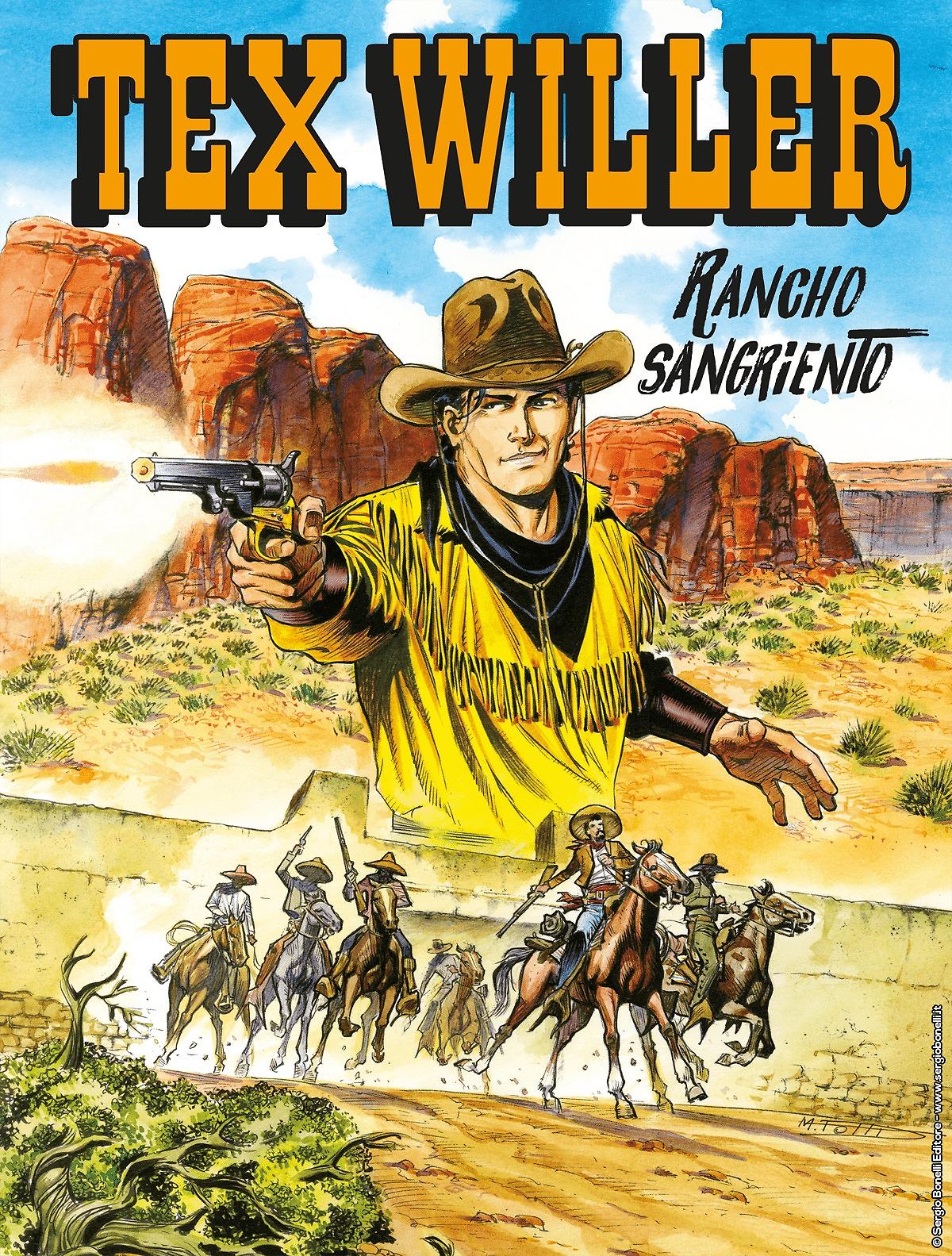 Rancho Sangriento - Tex Willer 07 cover