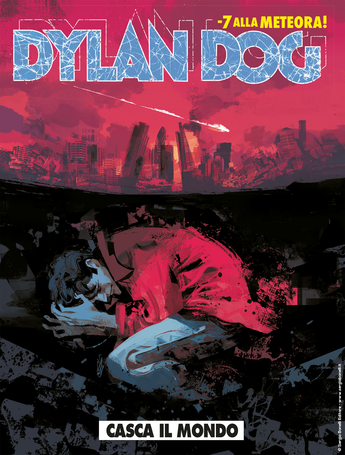 Casca il mondo - Dylan Dog 393 cover