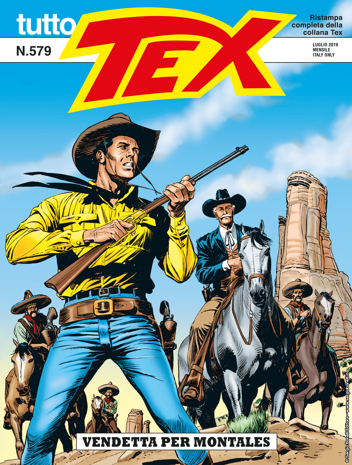 Vendetta per Montales - Tutto Tex 579 cover