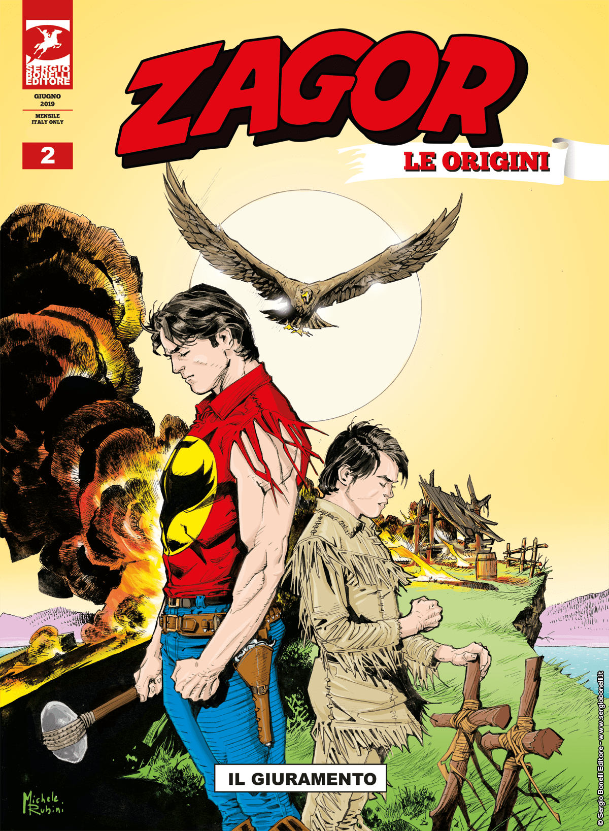 Il giuramento - Zagor Le Origini 02 cover