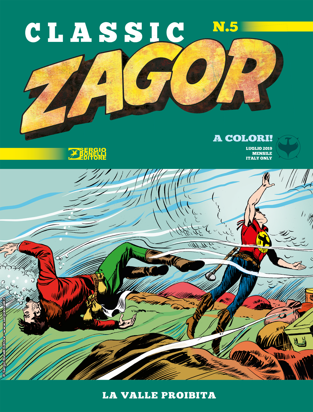 La valle proibita - Zagor Classic 05 cover