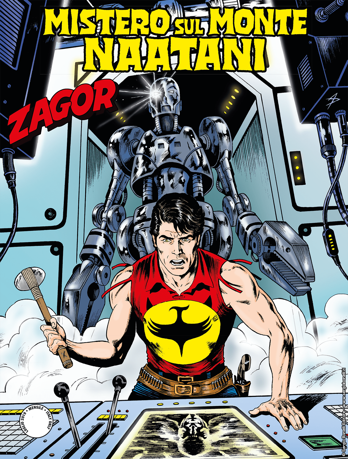 Mistero sul Monte Naatani - Zagor 648 cover