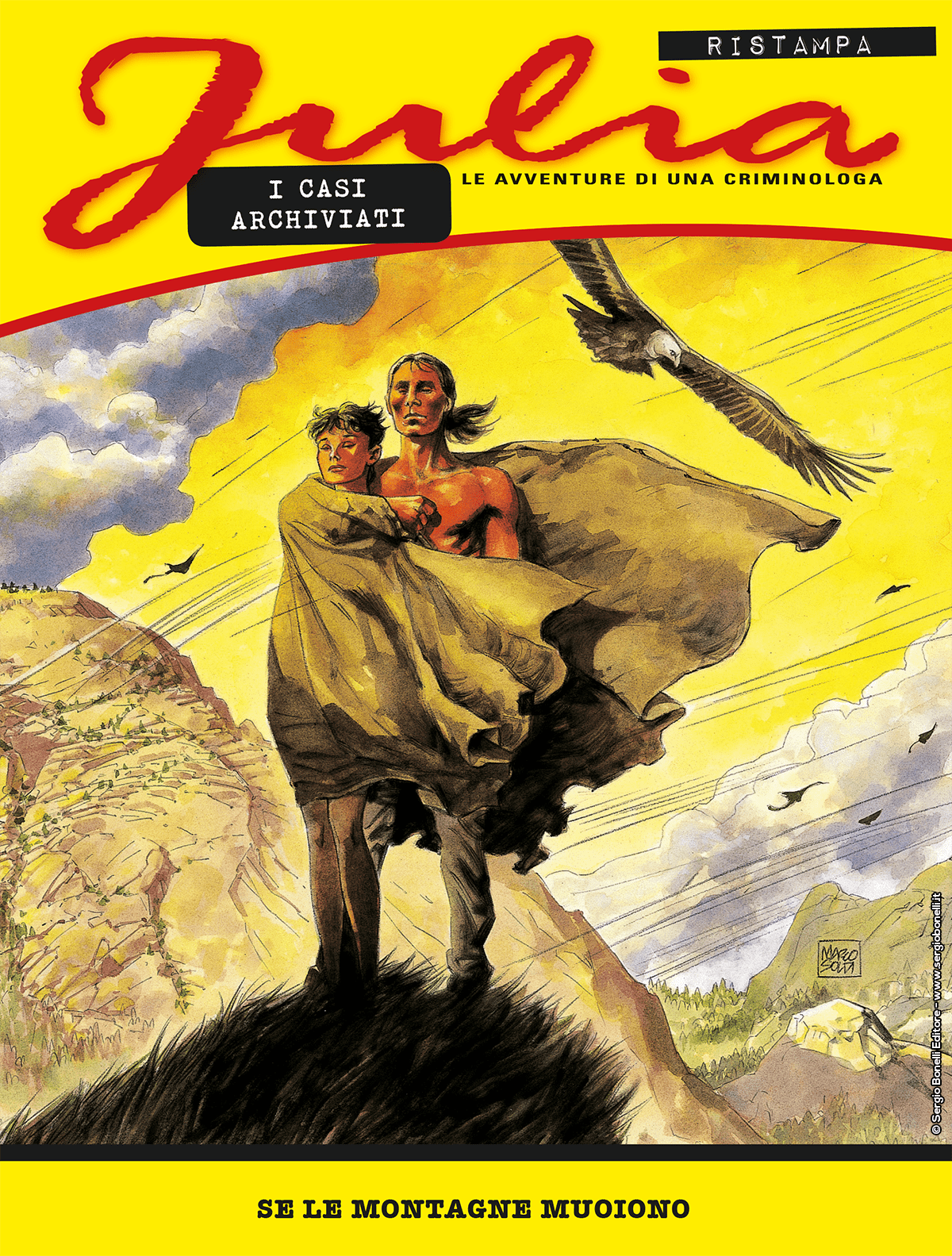 Se le montagne muoiono - Julia Ristampa 09 cover