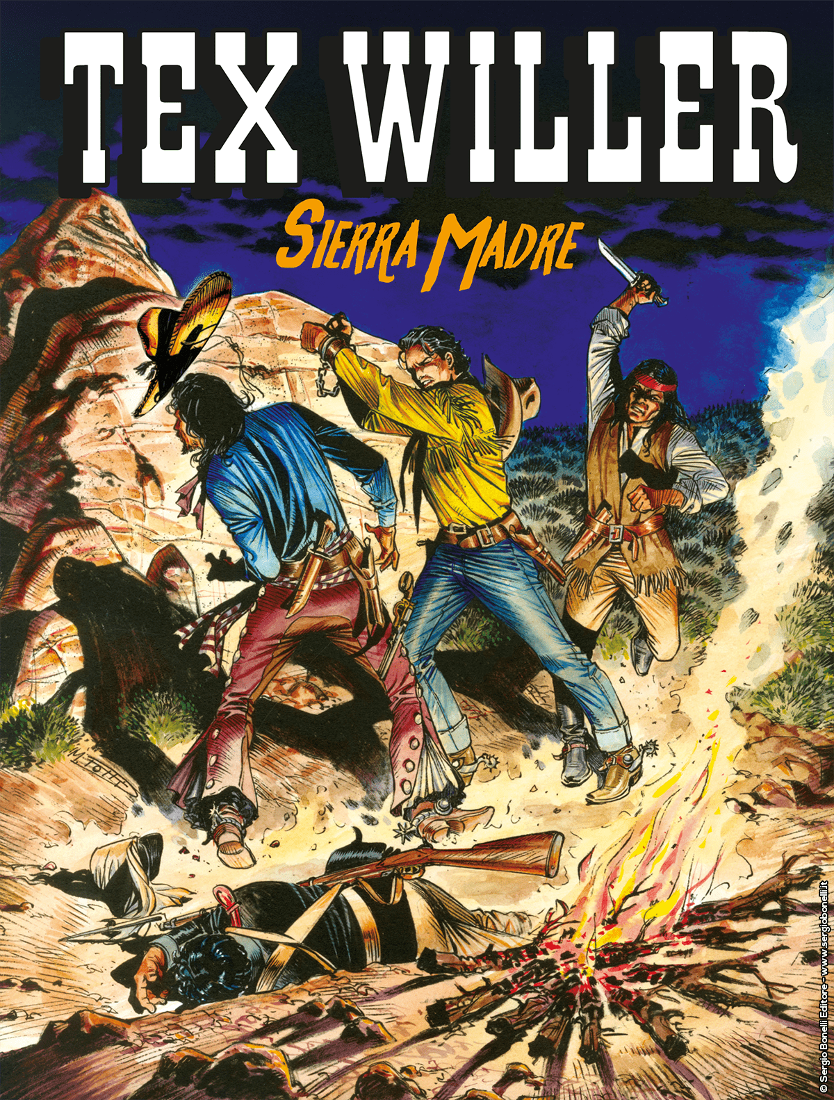 Sierra madre - Tex Willer 09 cover