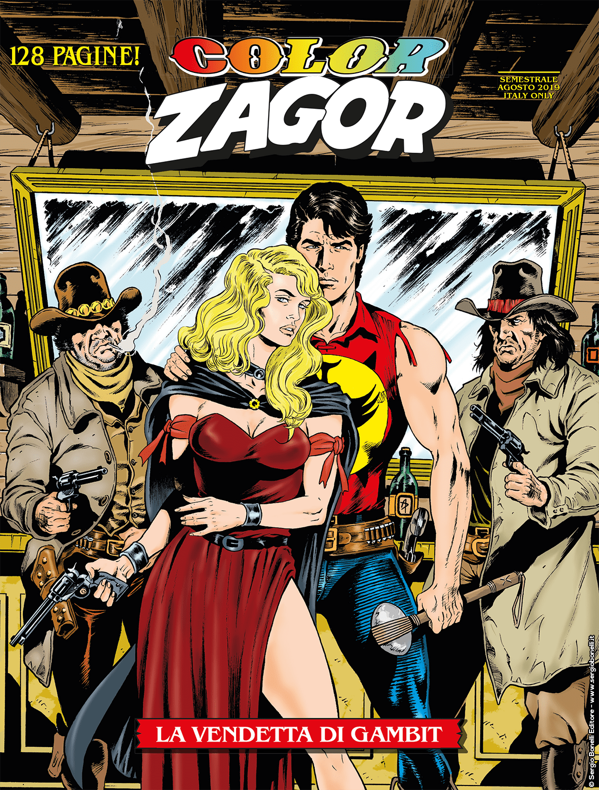 La vendetta di Gambit - Color Zagor 09 cover