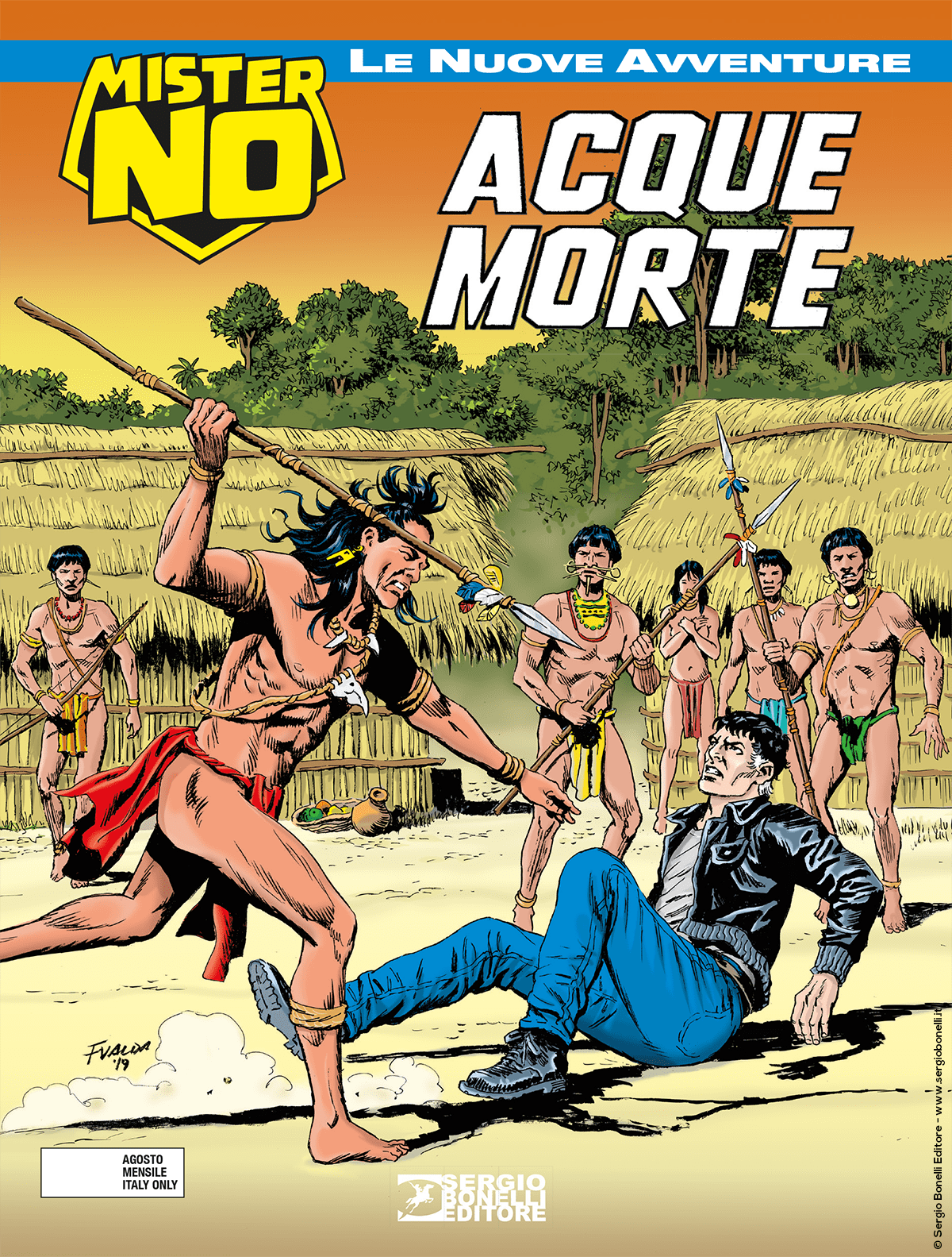 Acque morte - Mister No Le Nuove Avventure 02 cover