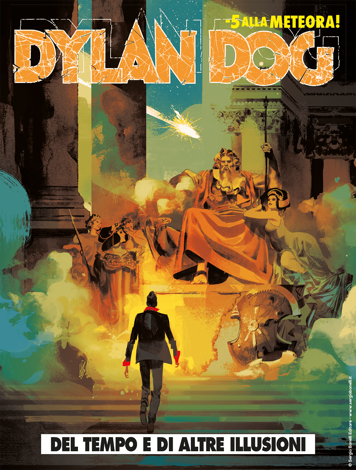 Del tempo e di altre illusioni - Dylan Dog 395 cover