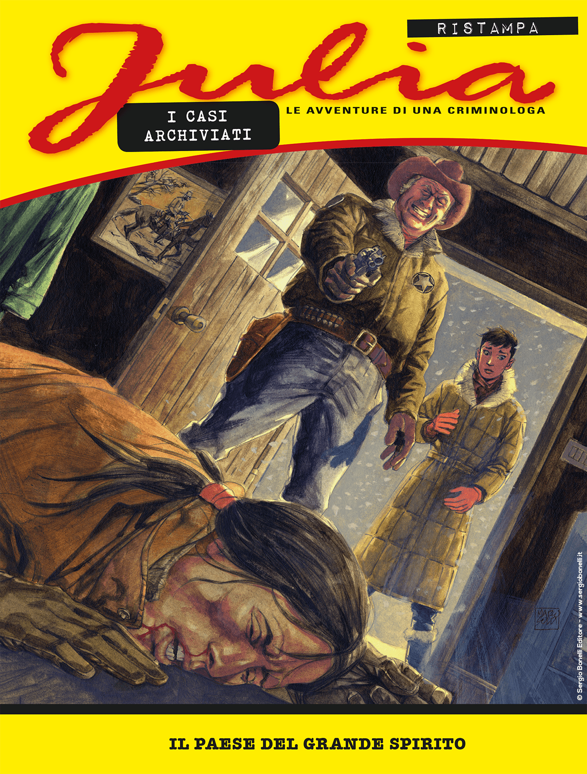 Il paese del Grande Spirito - Julia Ristampa 10 cover