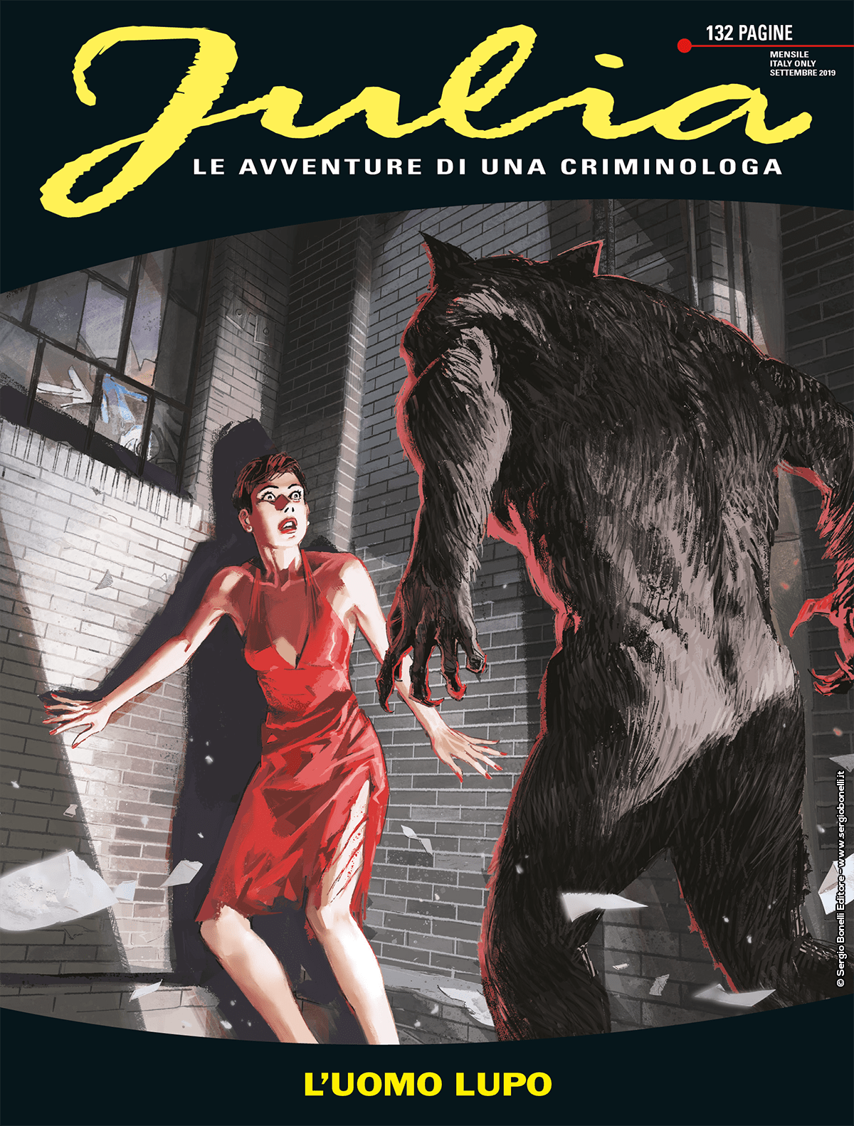 L'Uomo Lupo - Julia 252 cover