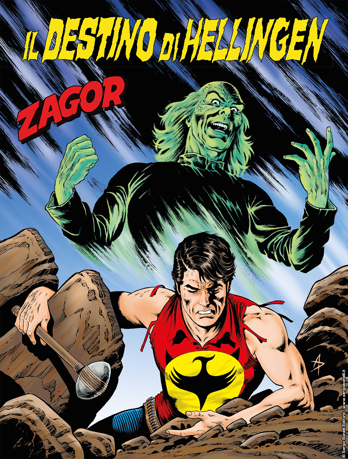 Il destino di Hellingen - Zagor 650/701 cover