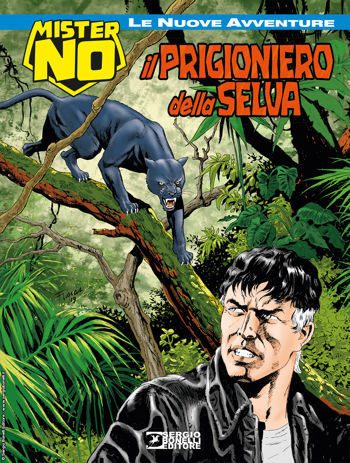Il prigioniero della selva - Mister No Le Nuove Avventure 03 cover