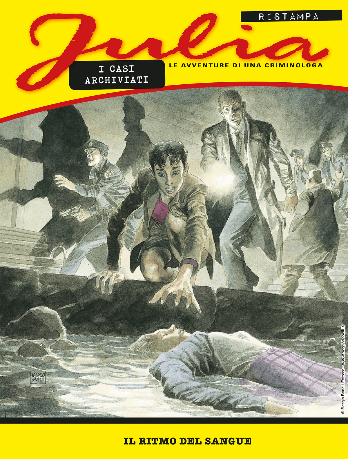 Il ritmo del sangue - Julia ristampa 11 cover