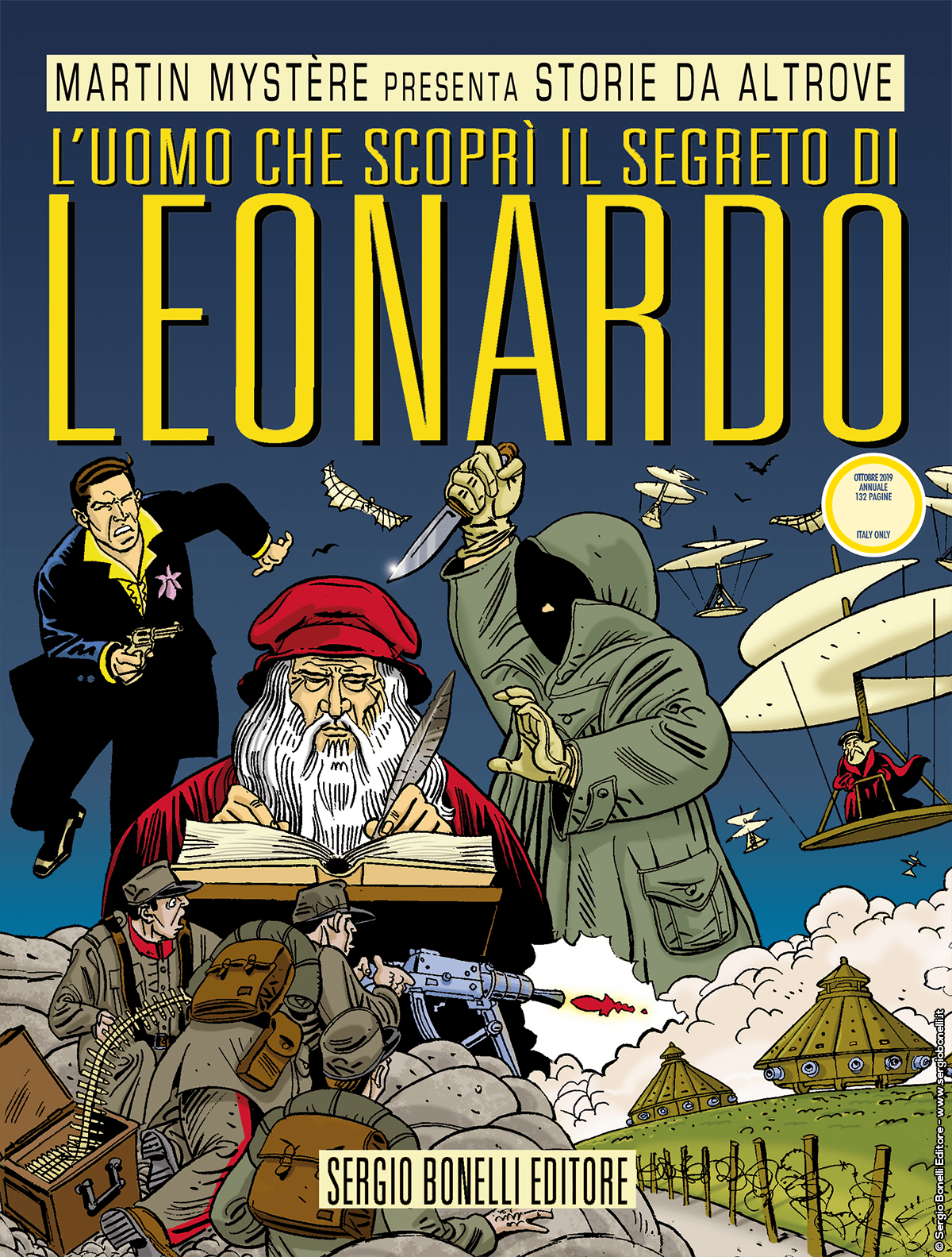 L'uomo che scoprì il segreto di Leonardo - Storie da Altrove 22 cover