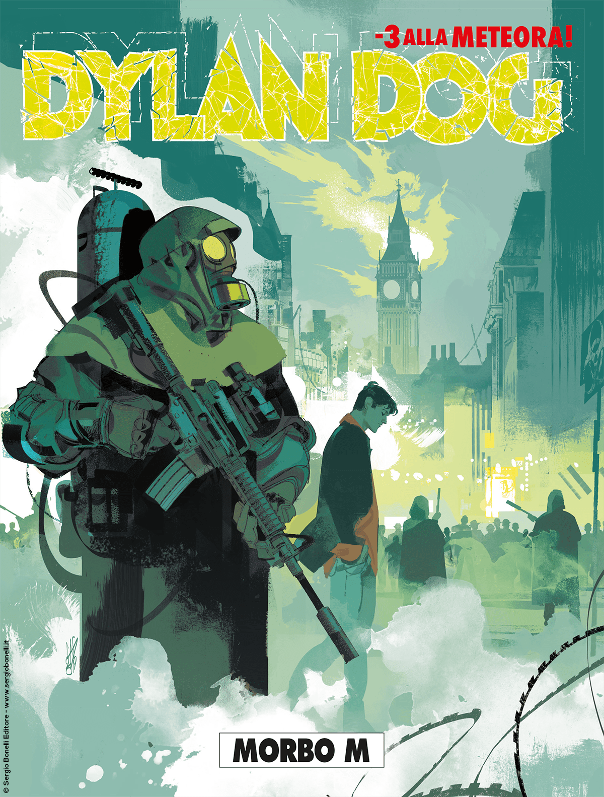 Morbo M - Dylan Dog 397 cover