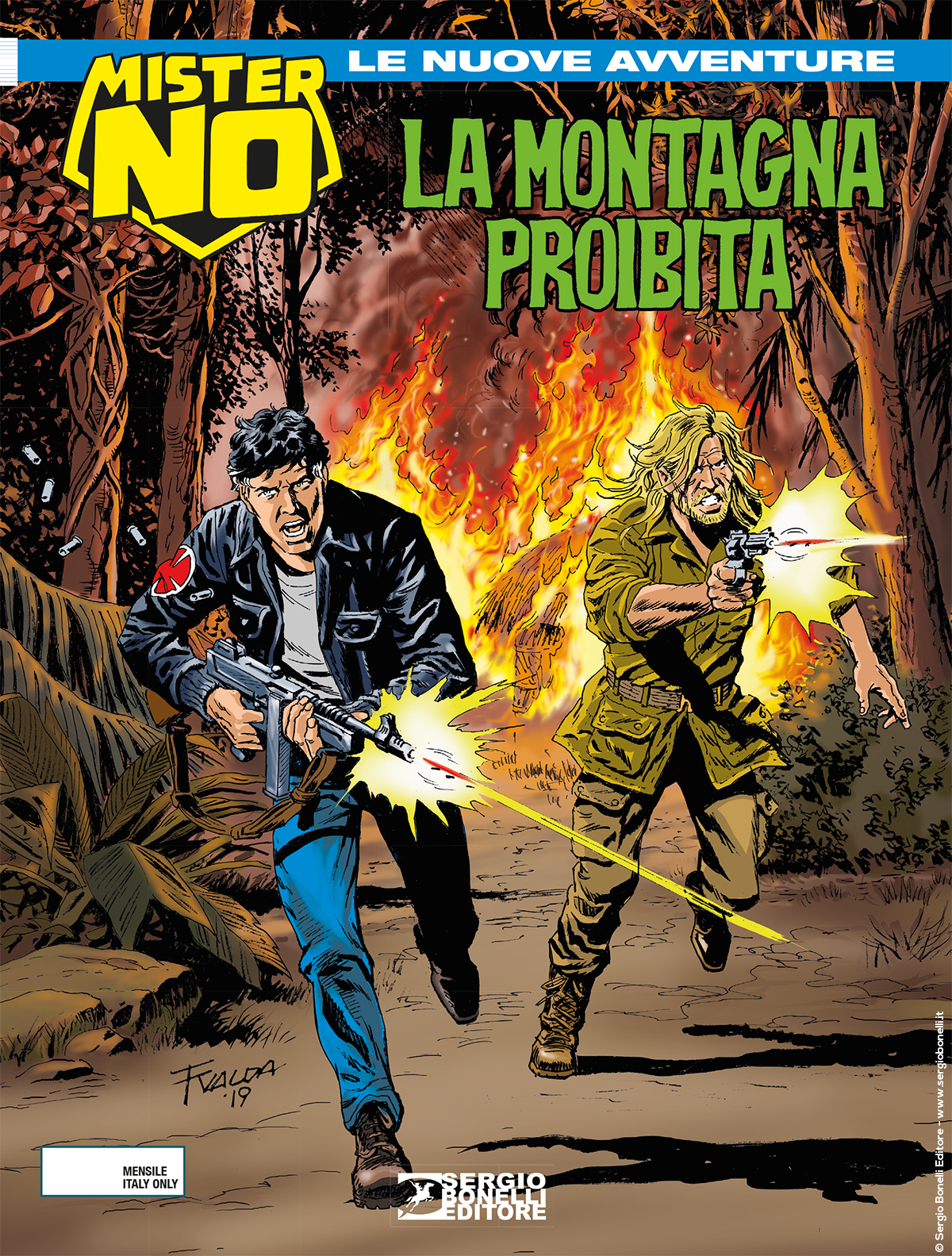 La montagna proibita - Mister No Le Nuove Avventure 04 cover