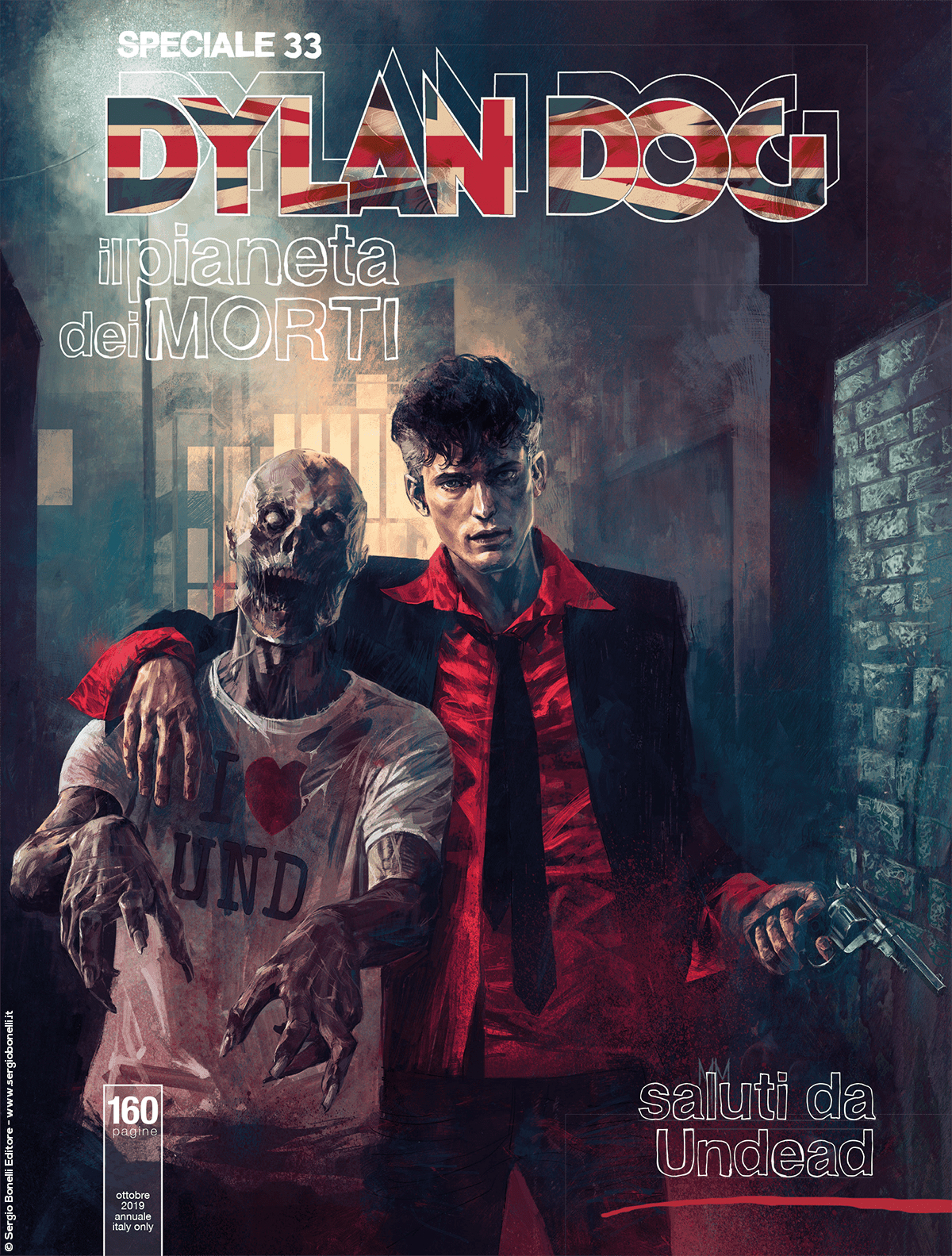 Saluti da Undead - Speciale Dylan Dog 33 cover