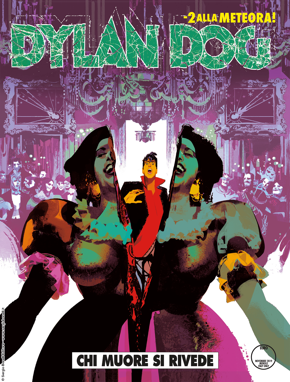 Chi muore si rivede - Dylan Dog 398 cover