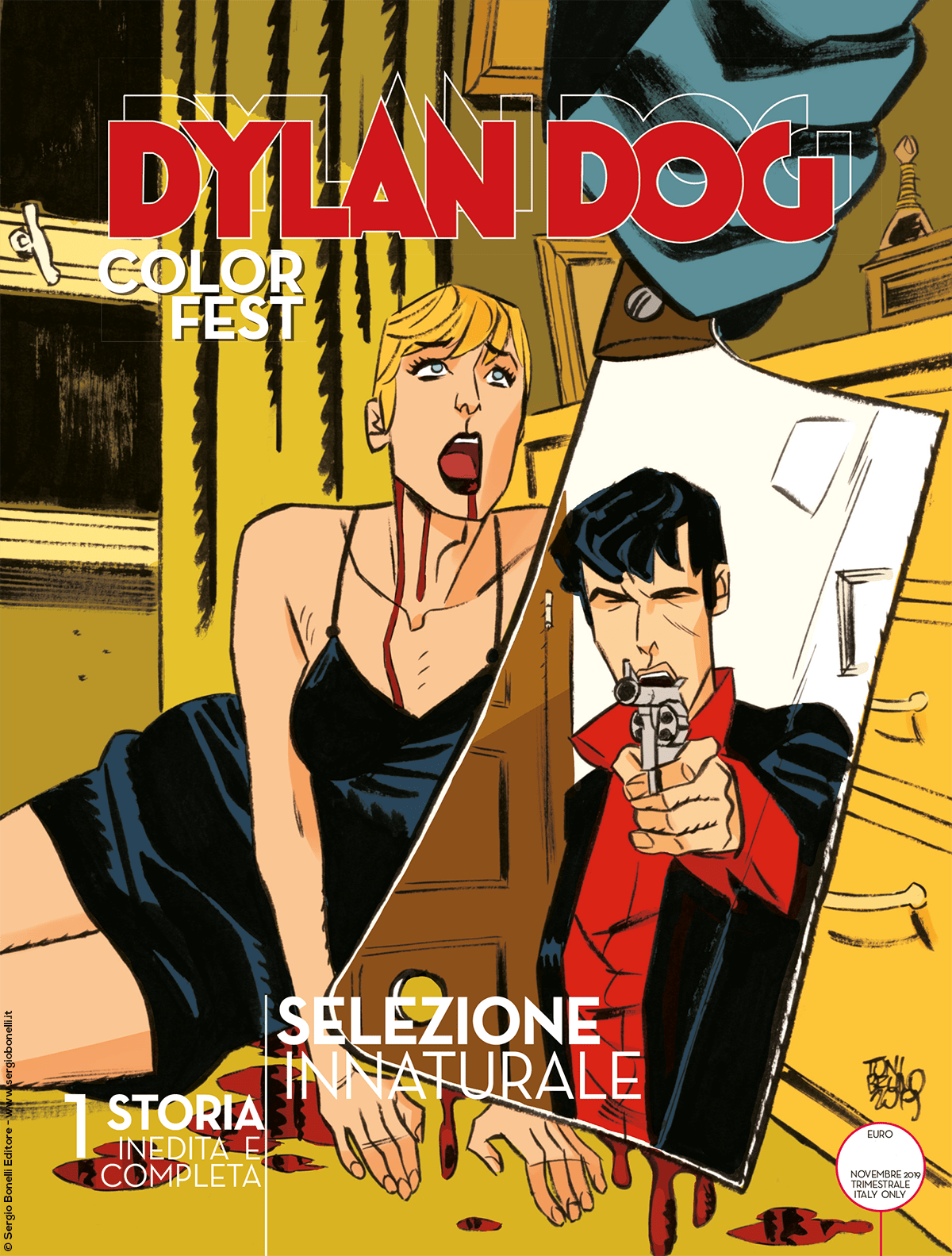 Selezione innaturale - Dylan Dog Color Fest 31 cover