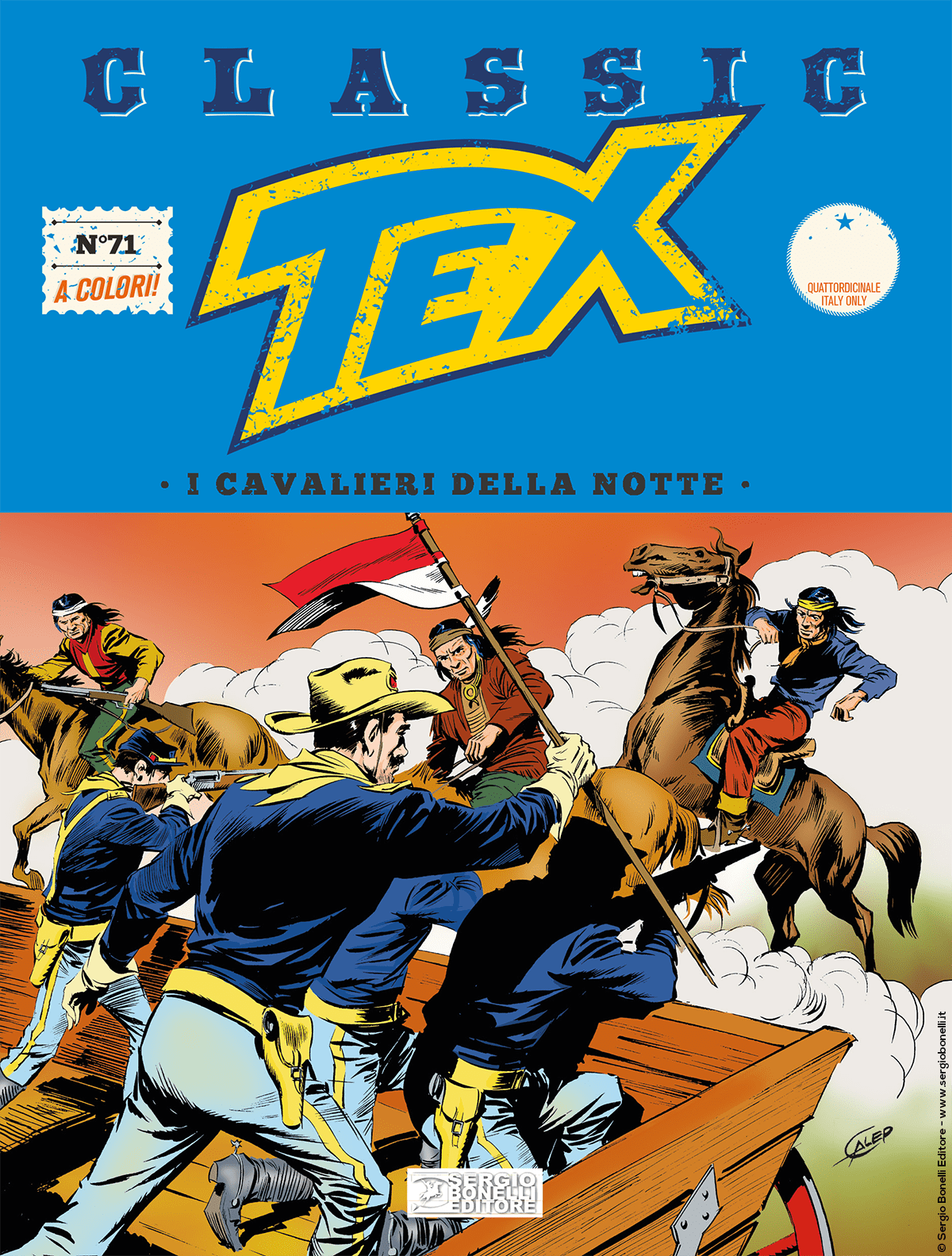 I cavalieri della notte - Tex Classic 71 cover