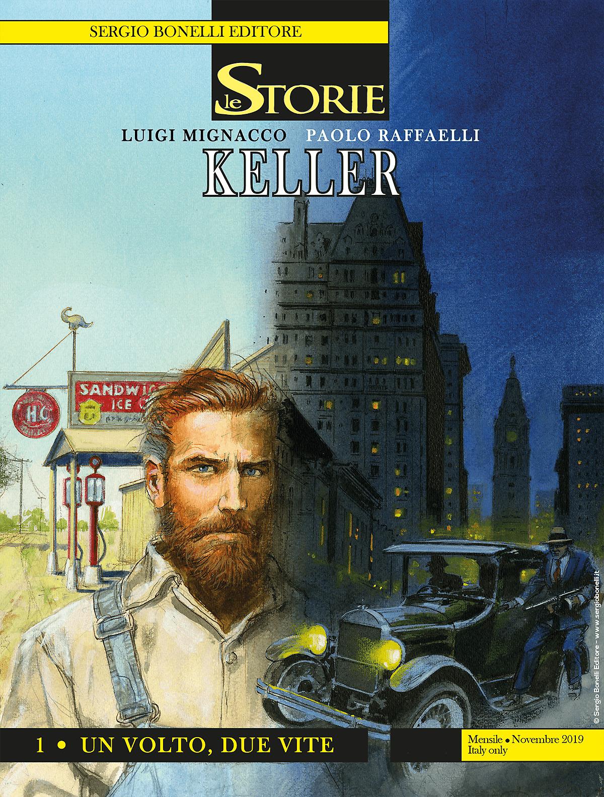 Keller 1 - Un volto, due vite - Le Storie 86 cover