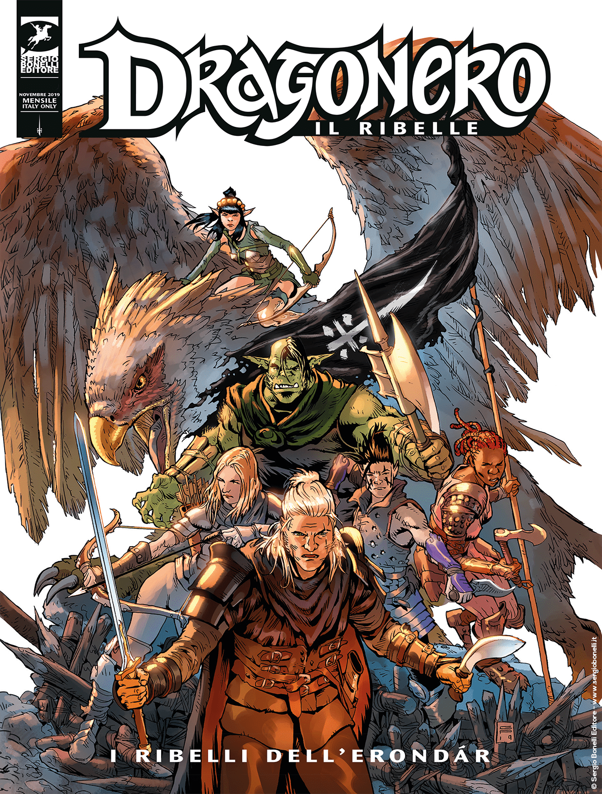 I ribelli dell'Erondàr - Dragonero il Ribelle 01 cover