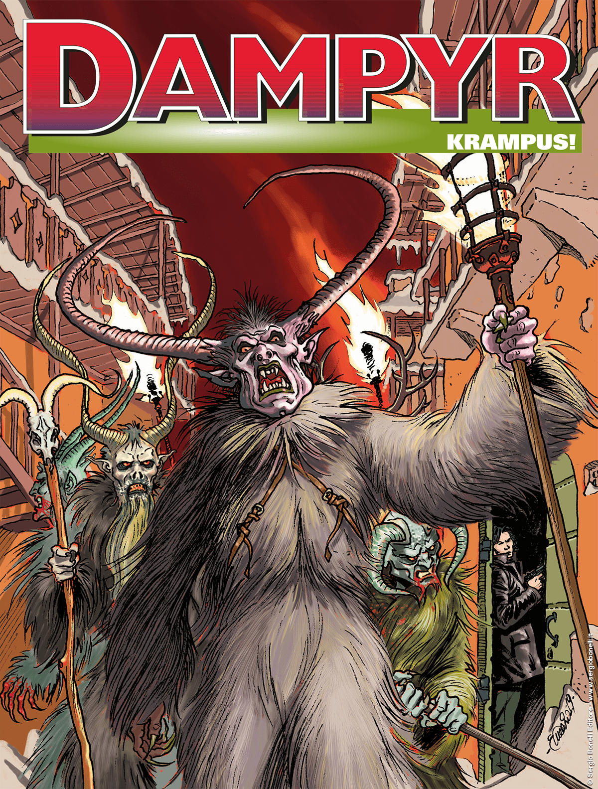 Krampus! - Dampyr 237 cover