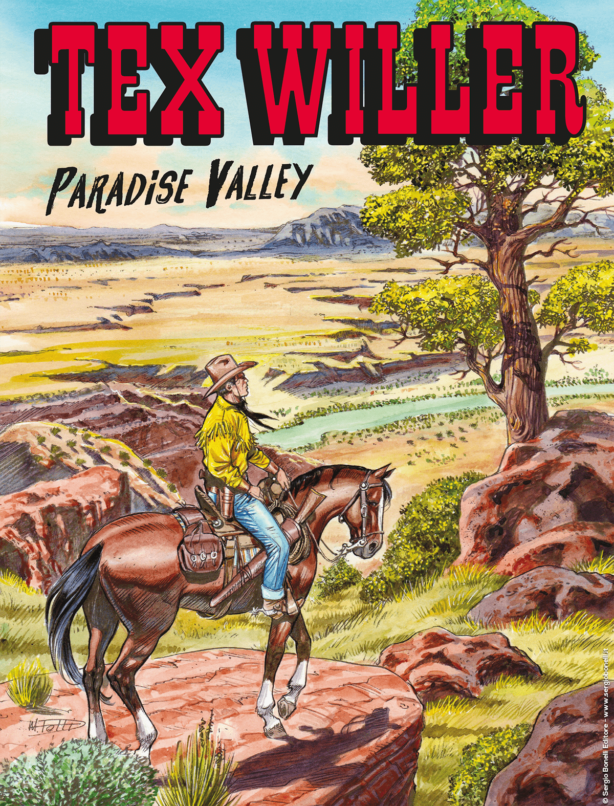 Paradise Valley - Tex Willer 14 cover