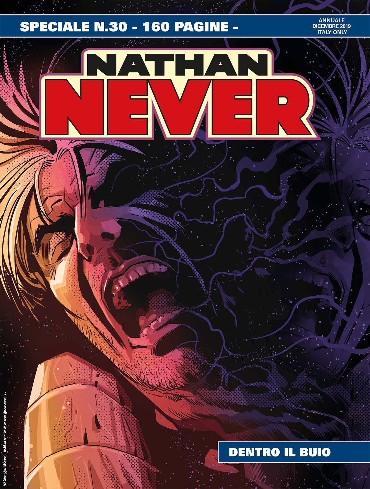 Dentro il buio - Speciale Nathan Never 30 cover