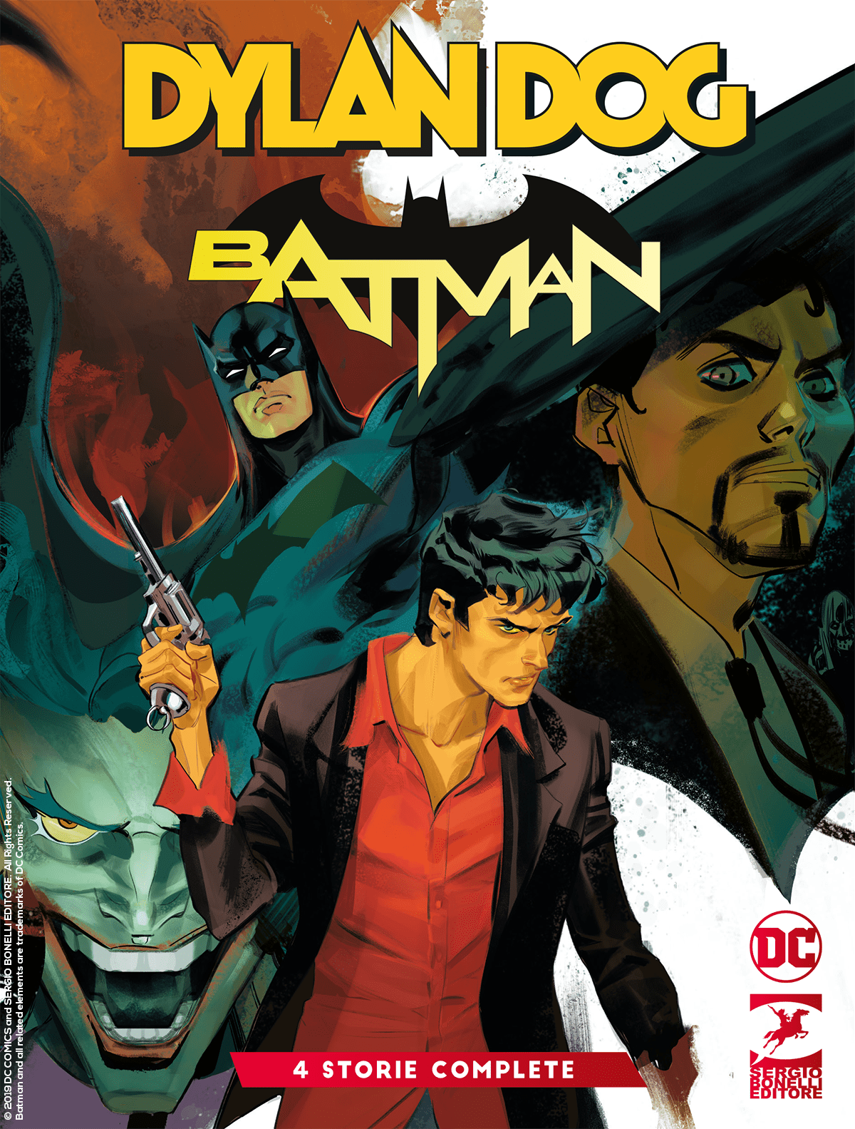 Dylan Dog/Batman cover