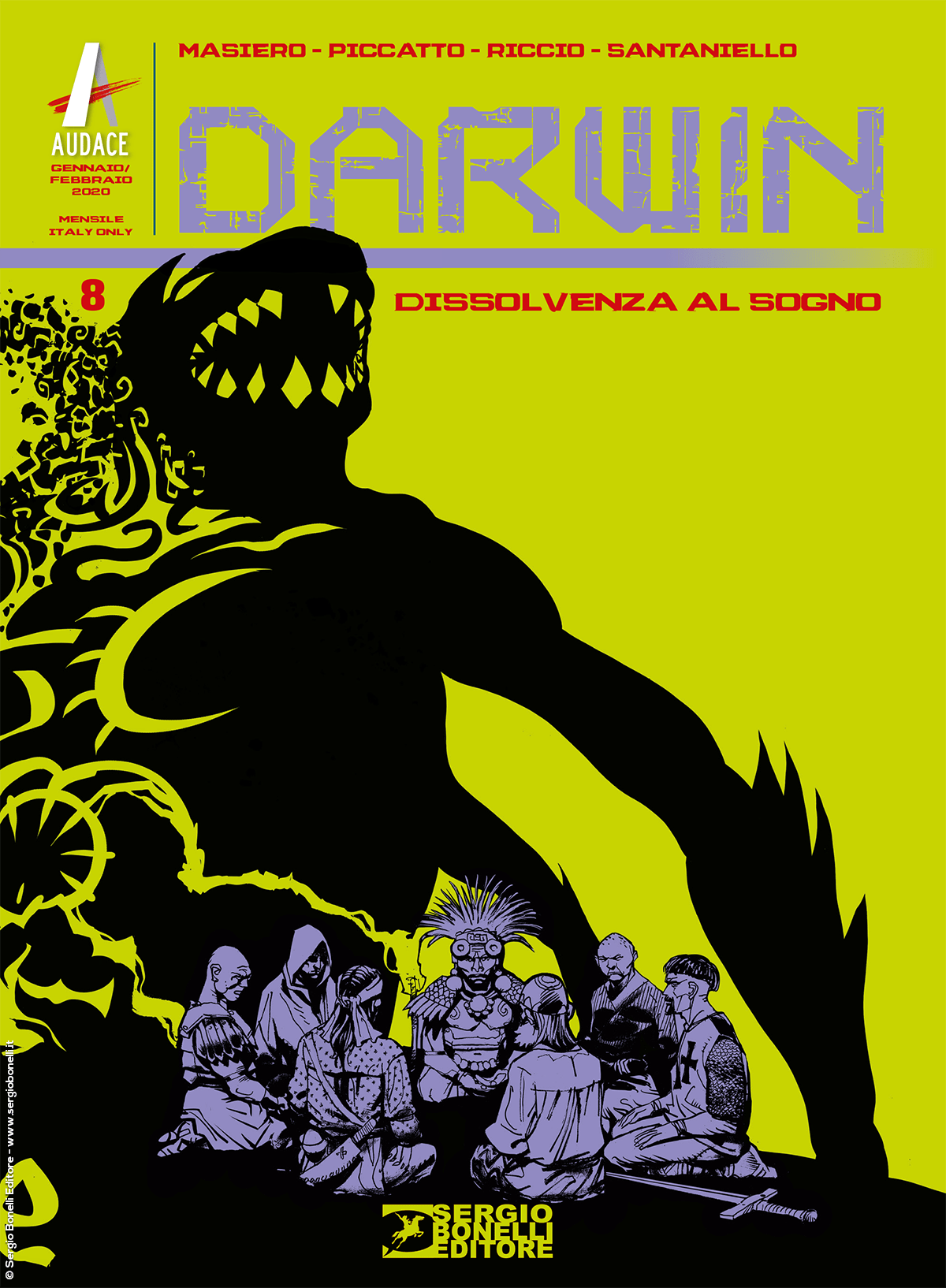 Dissolvenza al sogno - Darwin 08 cover