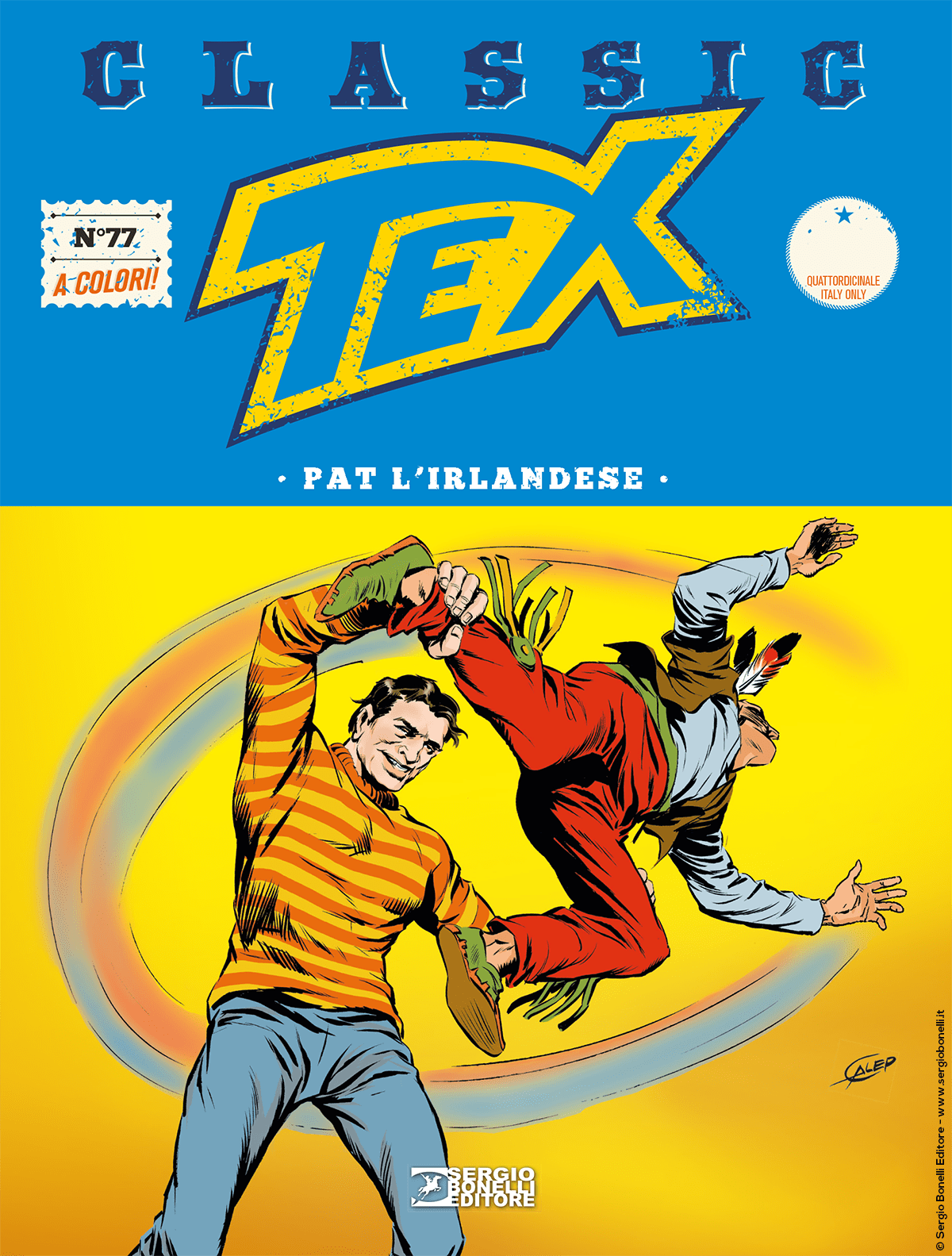 Pat l'irlandese - Tex Classic 77 cover