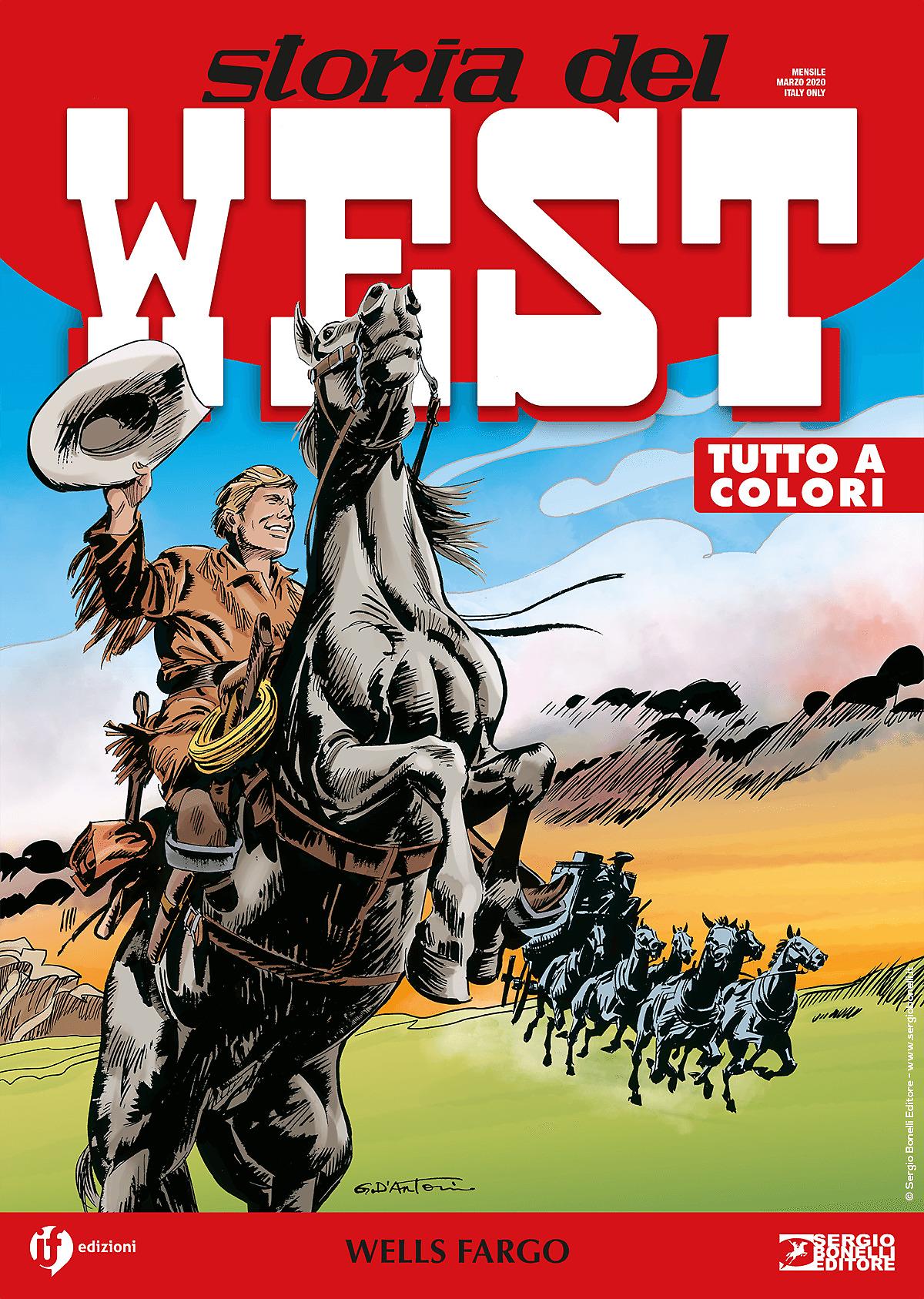 Wells Fargo - Storia del West 12 cover