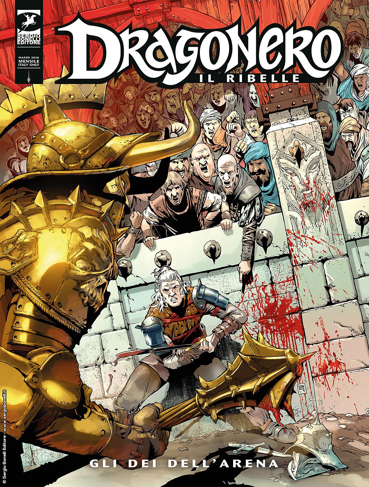 Gli dei dell'arena - Dragonero Il Ribelle 05 cover
