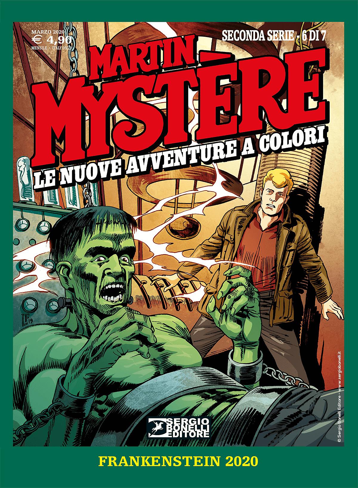 Frankenstein 2020 - Martin Mystère Le Nuove Avventure a Colori Seconda Serie 06 cover