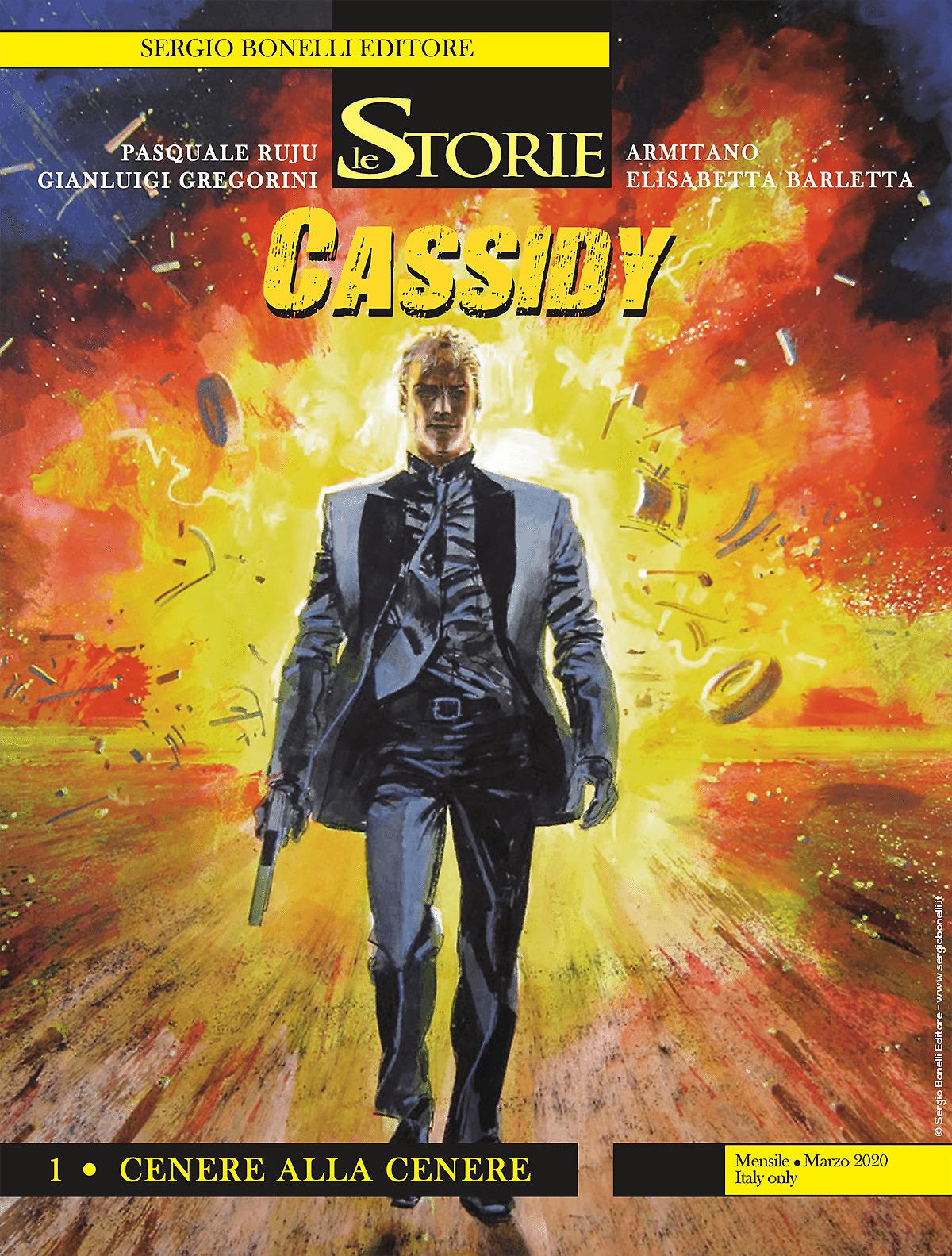 Cassidy 1 - Cenere alla cenere - Le Storie 90 cover