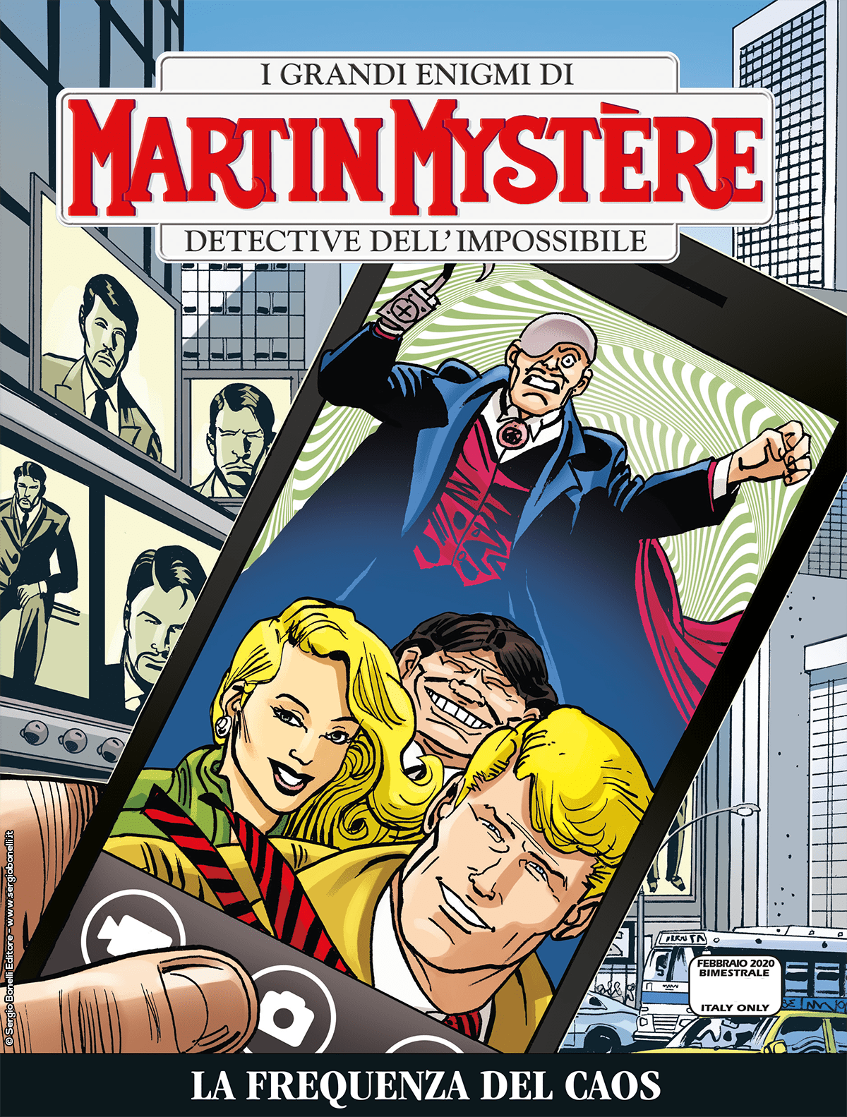 La frequenza del caos - Martin Mystère bimestrale 367 cover