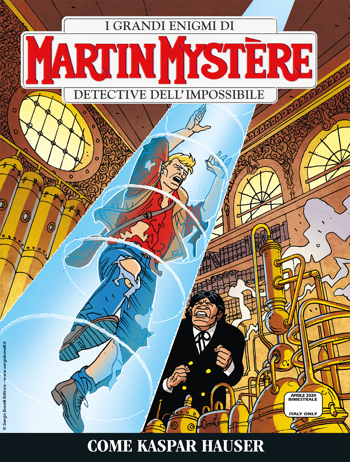 Come Kaspar Hauser - Martin Mystère 368 cover