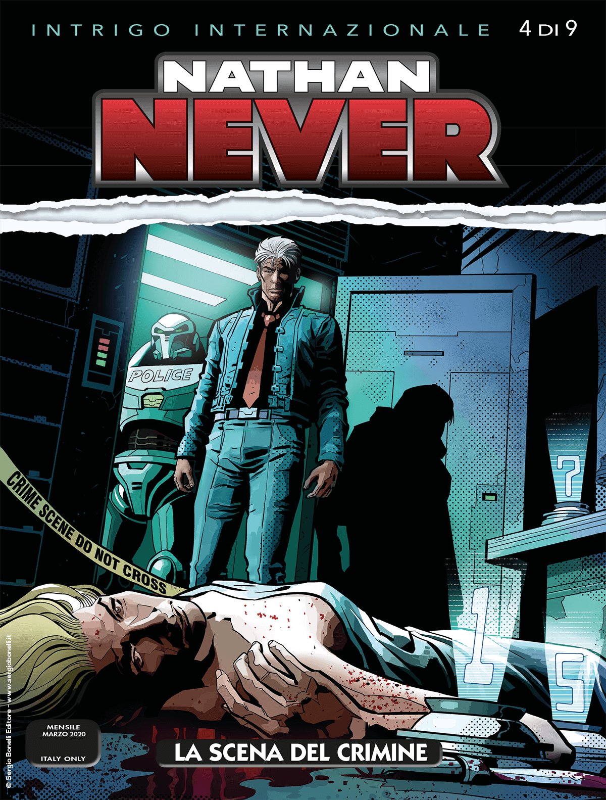 La scena del crimine - Nathan Never 346 cover