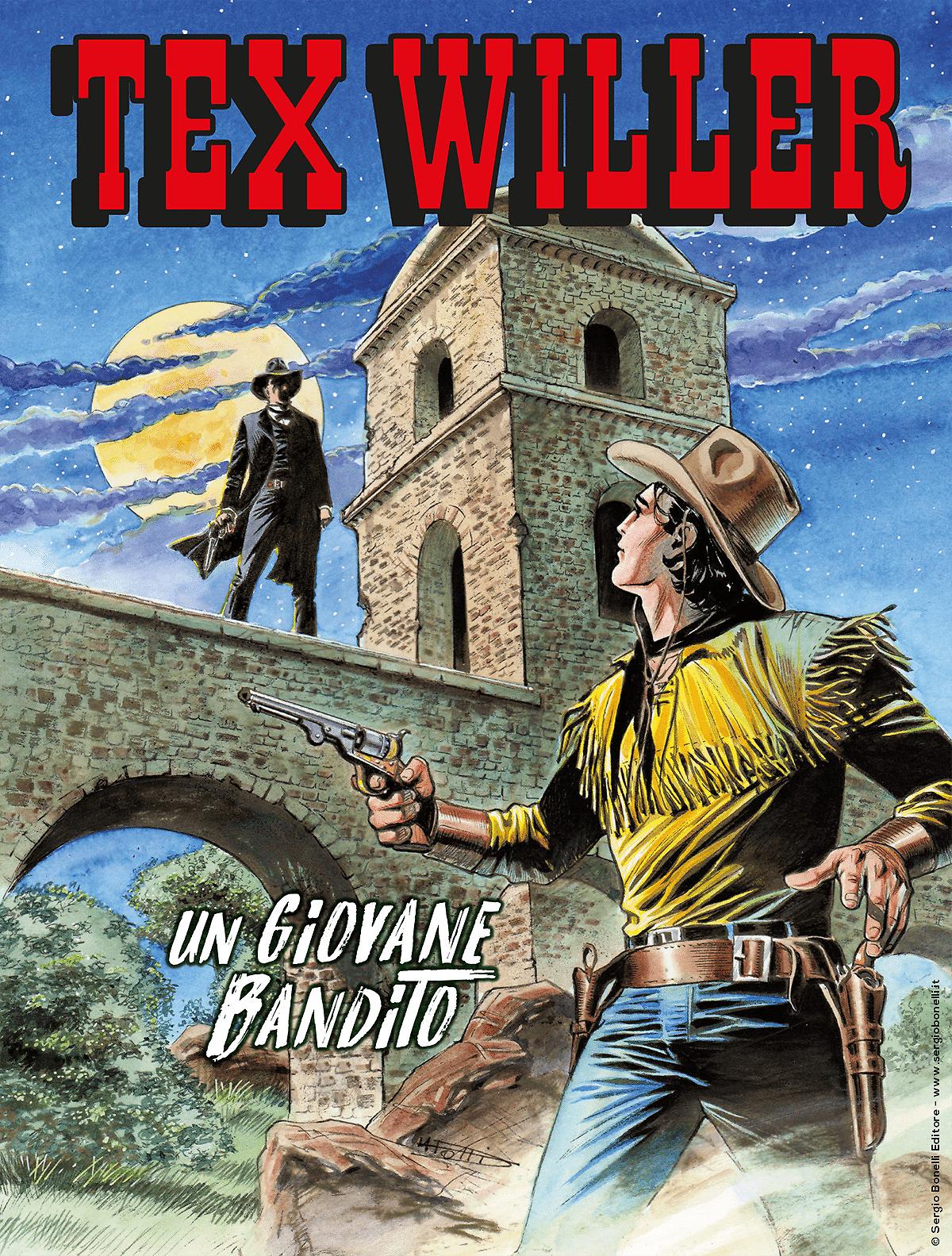 Un giovane bandito - Tex Willer 17 cover