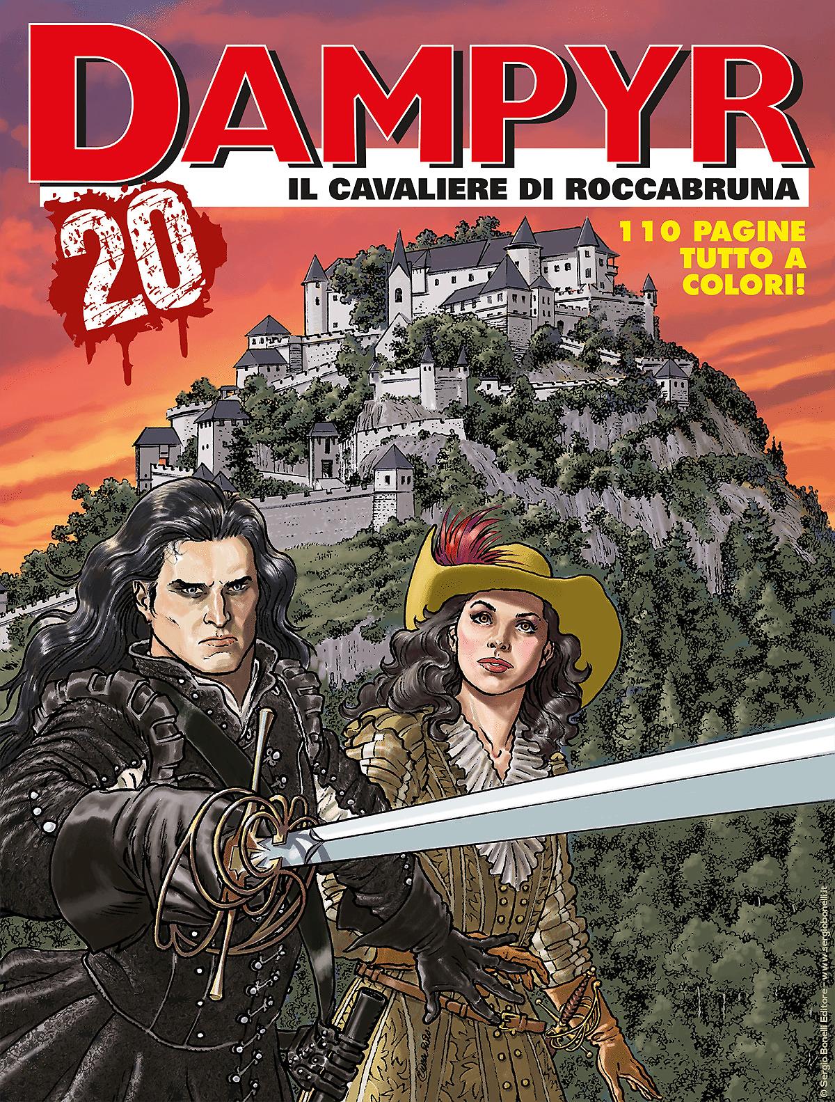 Il Cavaliere di Roccabruna - Dampyr 241 cover