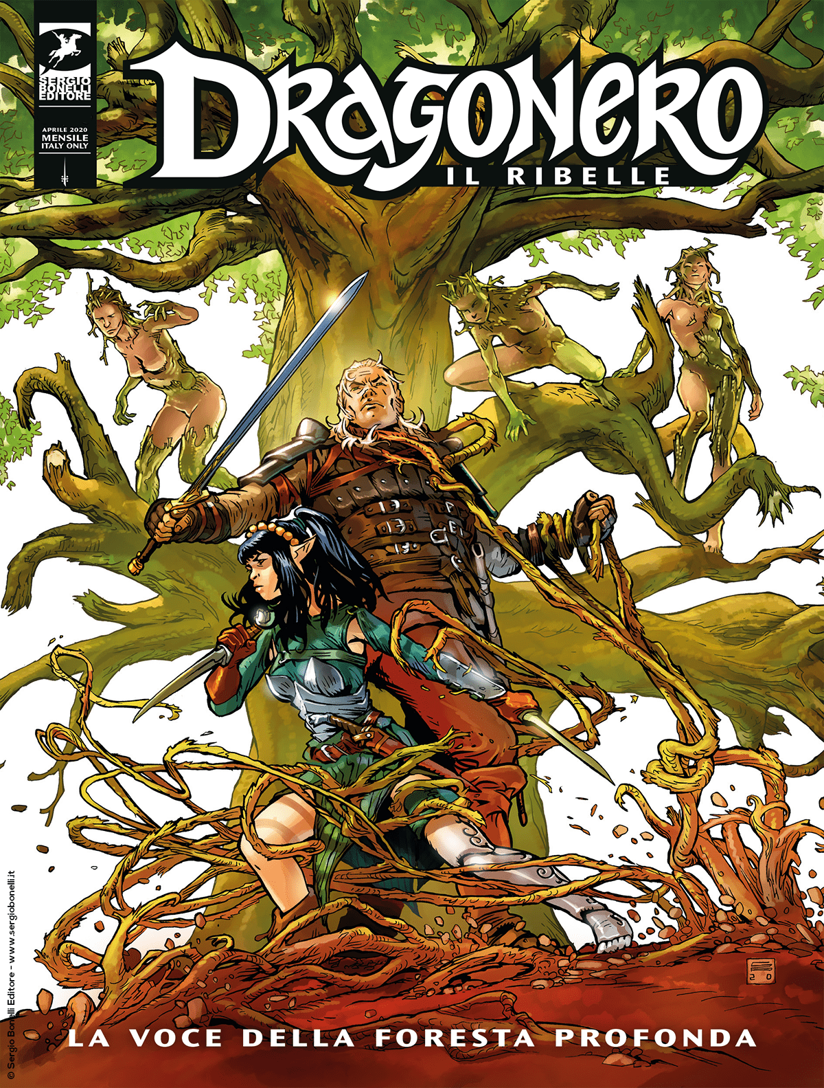 La voce della foresta perduta - Dragonero Il Ribelle 06 cover